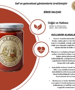 Mevsiminde Toplanmış Kapya Biberlerden Saf Salça - Geleneksel Lezzet 1 KG